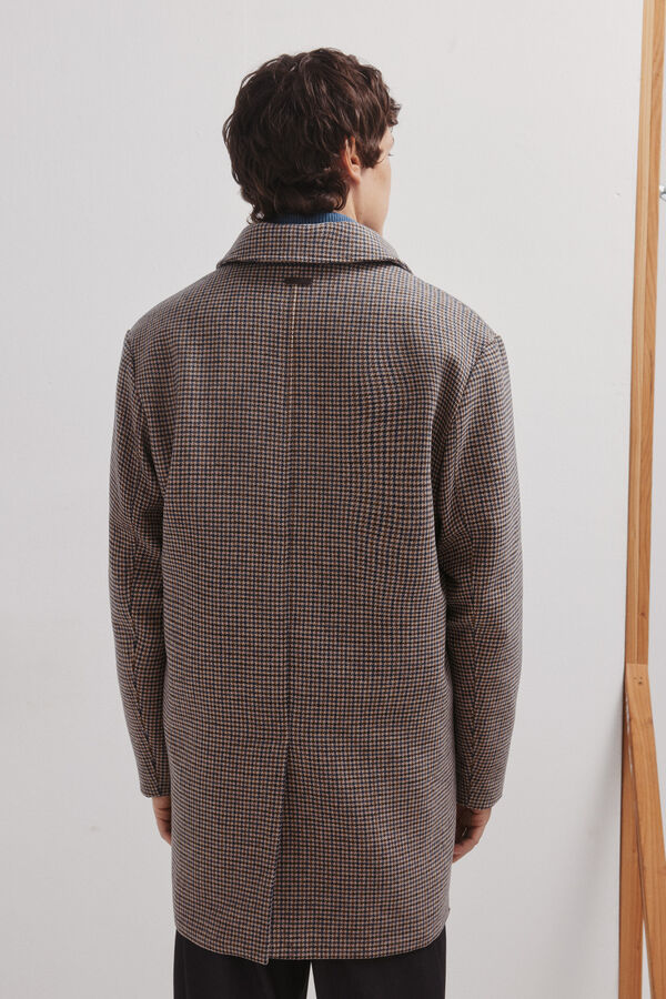 Springfield Casaco sobretudo castanho