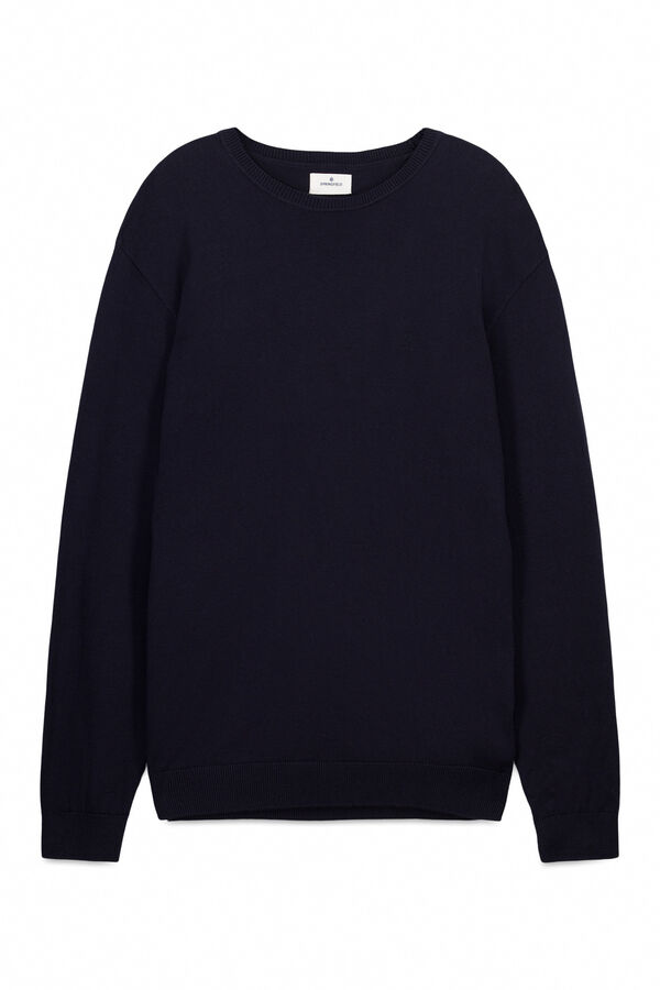 Springfield Camisola b&aacute;sica logo Springfield azul