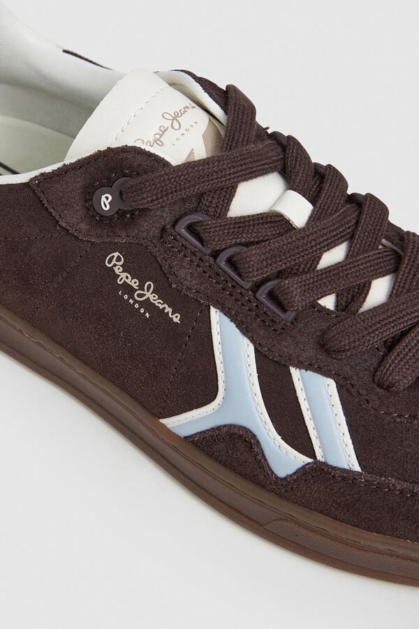 Pepe Jeans Camurça Cupsole de camurça castanho