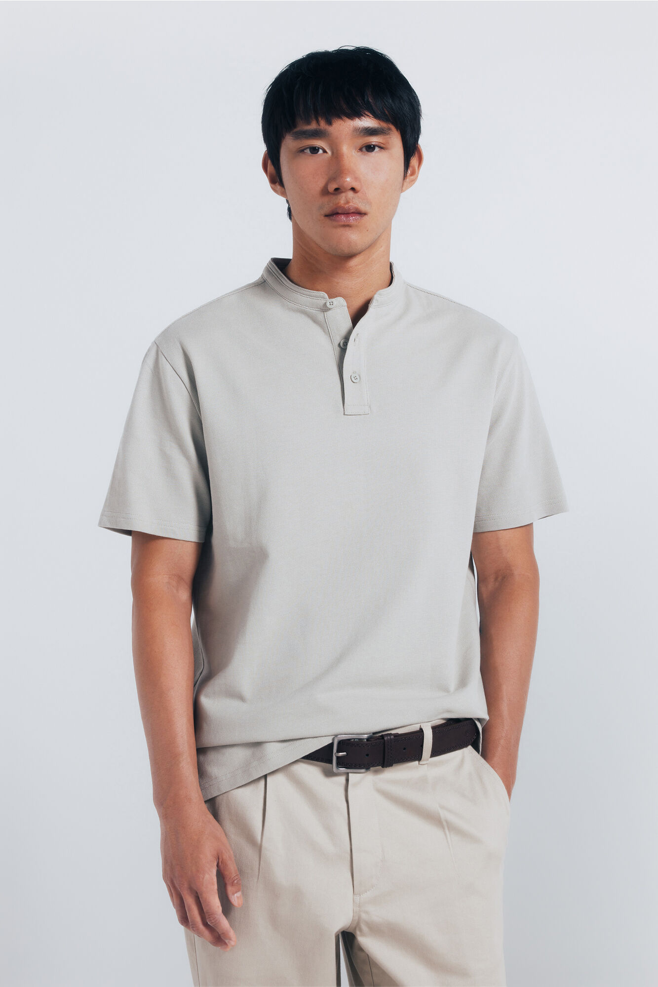 Springfield Polo piqu&eacute; cuello mao regular fit