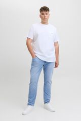 Jack & Jones PLUS Jeans slim cinco bolsos azul