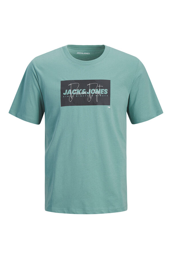 Jack & Jones PLUS T-shirt logo azul