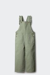 Springfield Kids Jardineira longa de bolinhas para meninas verde