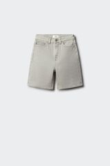 Springfield Kids Bermuda straight denim para crian&ccedil;a cinzento
