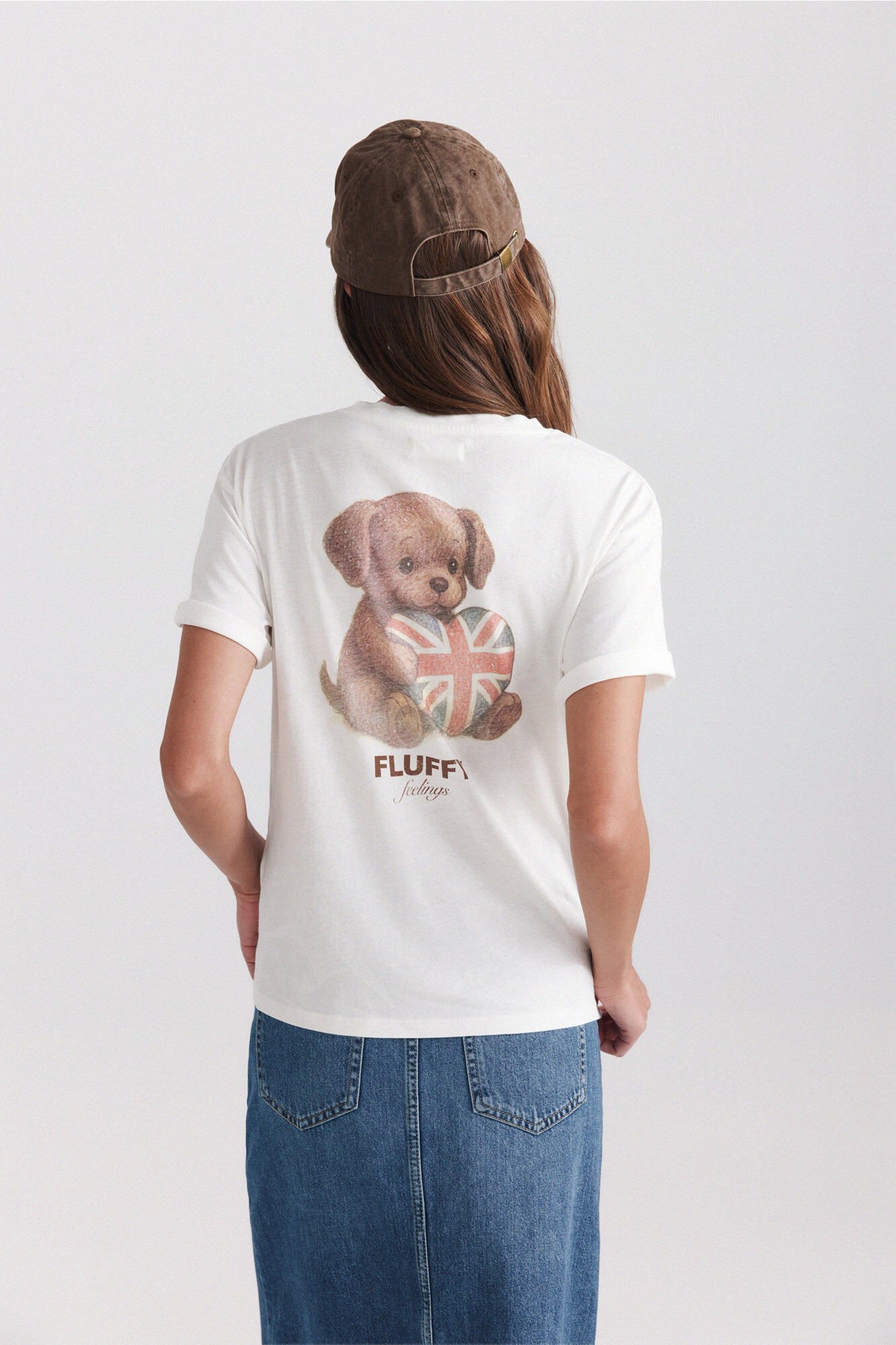 Springfield Camiseta perrito coraz&oacute;n