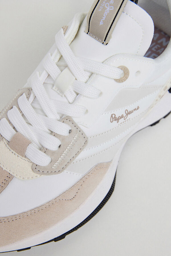 Pepe Jeans Combined trainers white