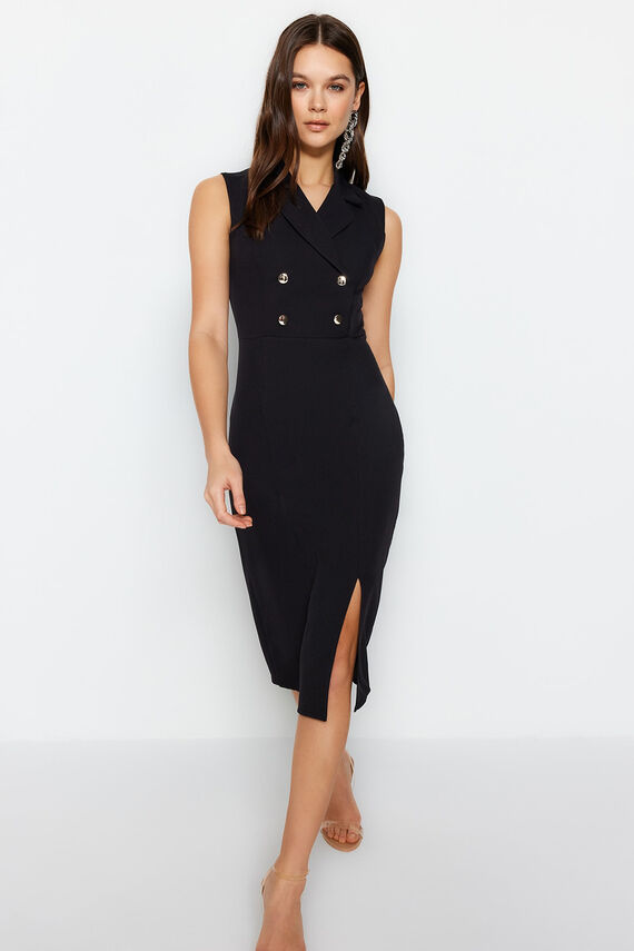 Vestido ajustado midi
