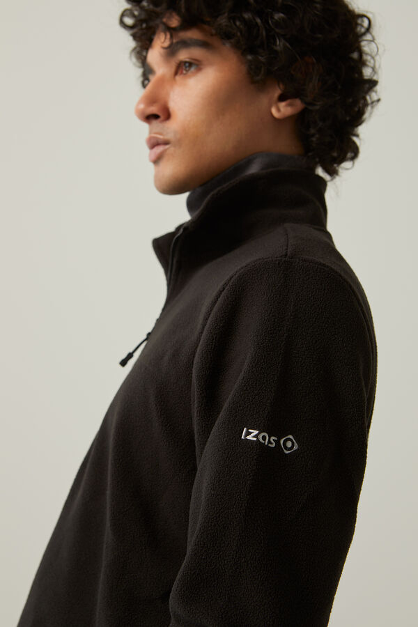 Izas Forro Polar Con Media Cremallera Jordan negro