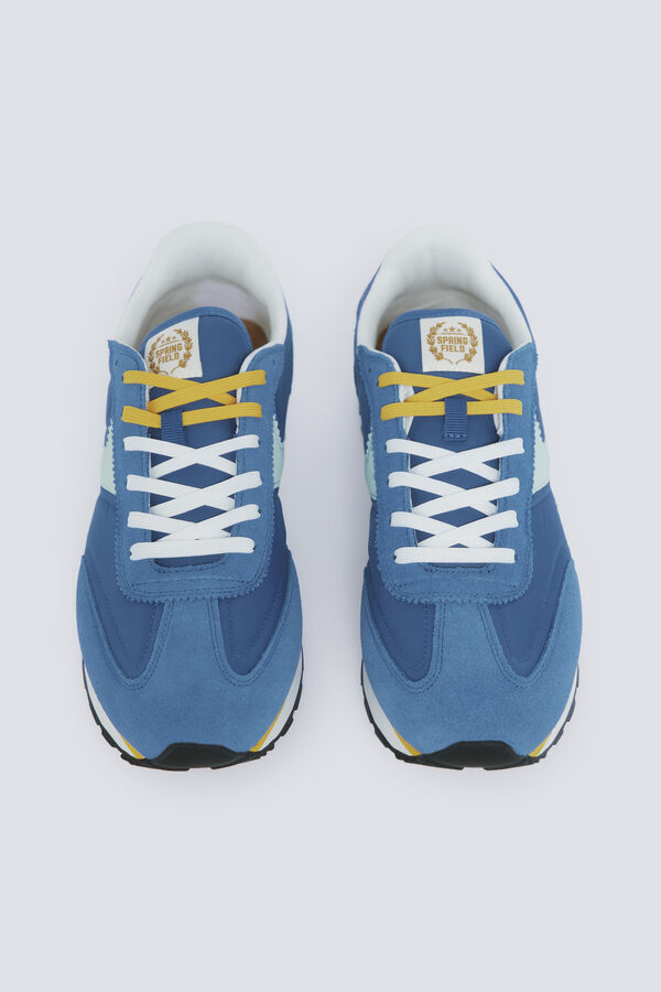 Springfield T&ecirc;nis de pele casual azul