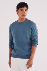 Springfield Camisola básico azul