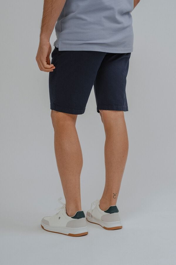Celopman Bermuda b&aacute;sica chino azul