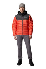 Columbia Jaqueta com capuz isolada Powder Lite™ II para homem vermelho