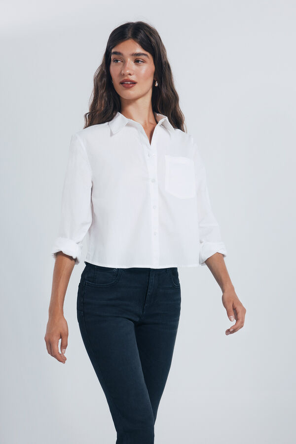 Springfield Jeans Push up preto