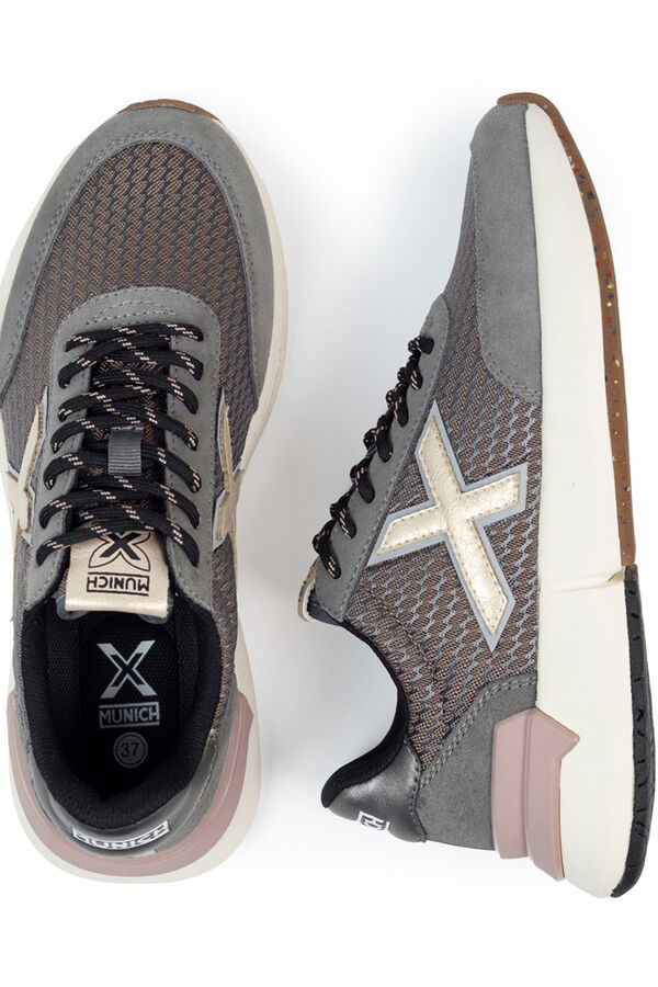 Munich Tênis Versus Feminino 111 cinzento