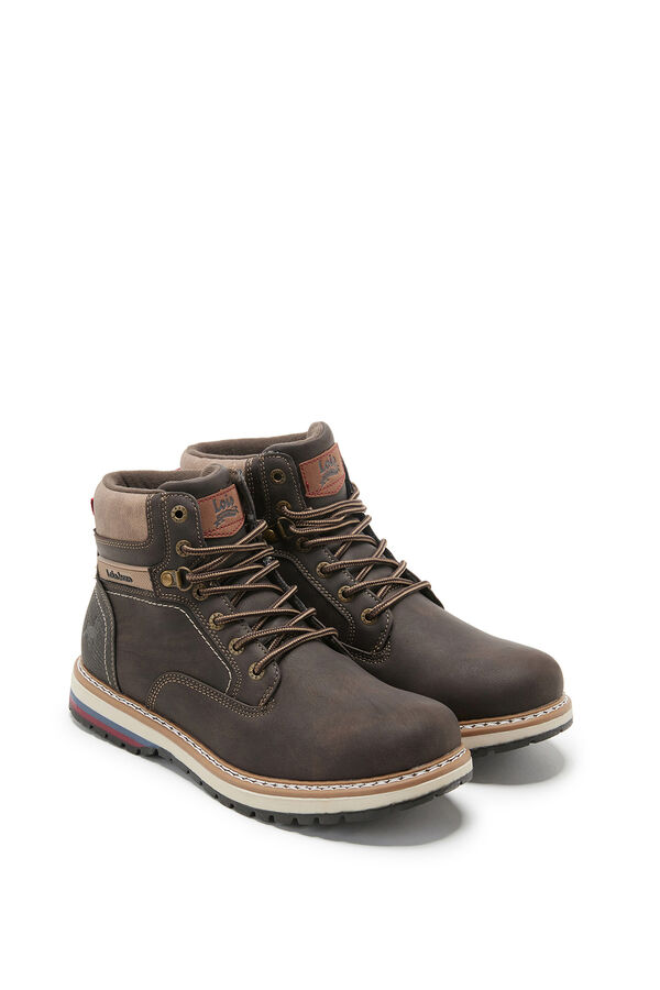 Lois Botas casual masculina Lois castanho