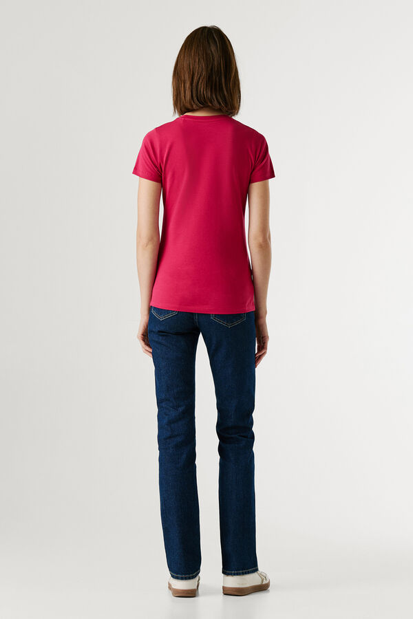 Pepe Jeans Camisola de manga curta rosa