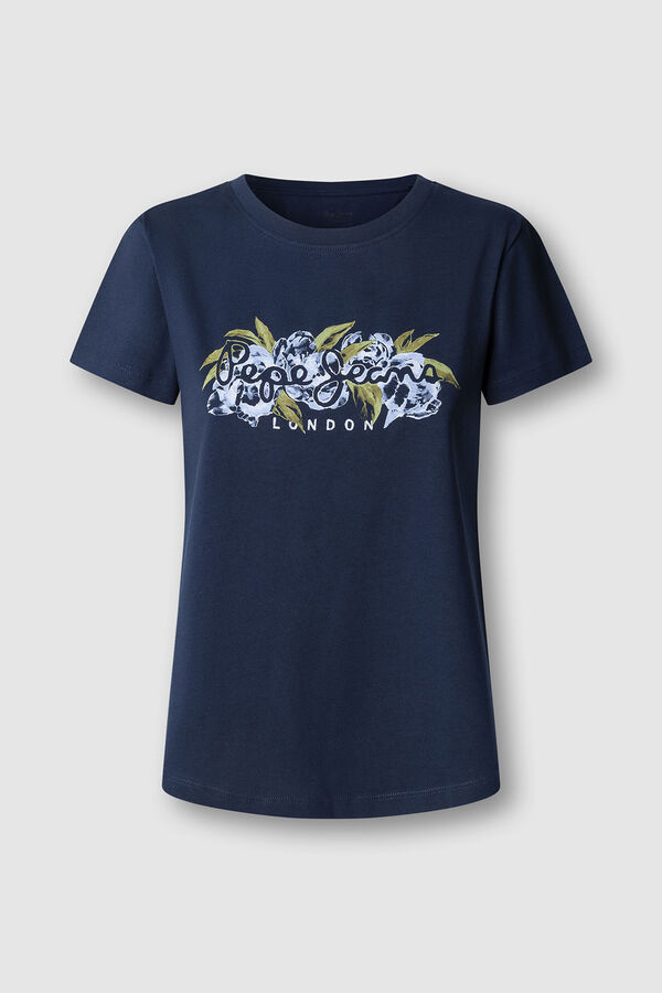 Pepe Jeans T-shirt de manga curta azul