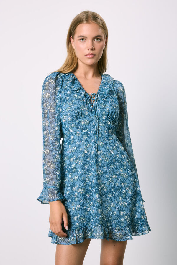 High Spirits Vestido Wild azul