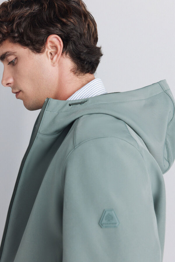 Springfield Casaco softshell com capuz verde