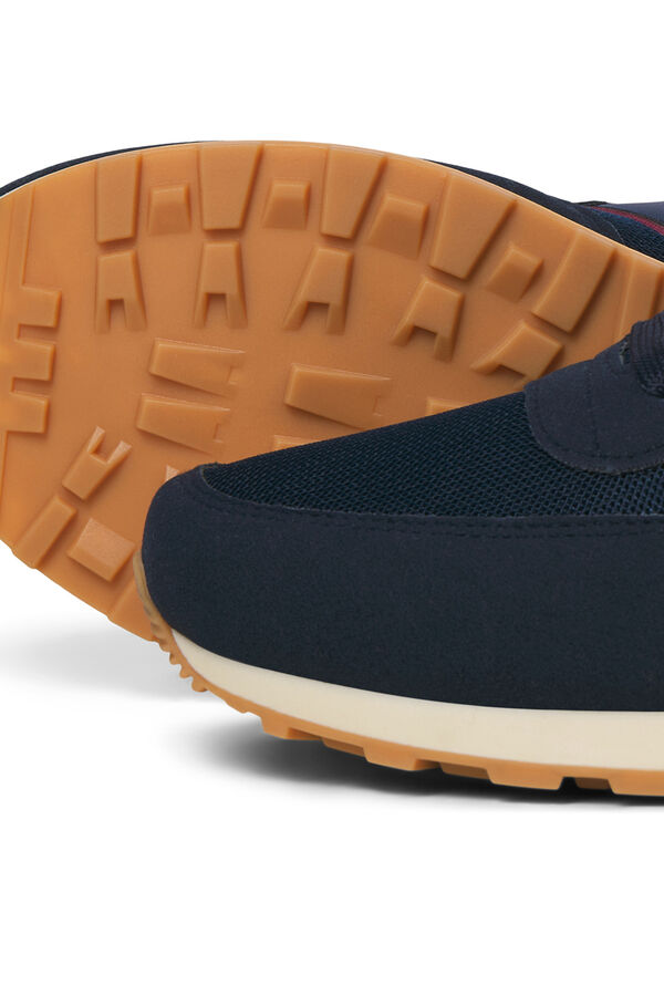Jack & Jones t&ecirc;nis esportivos de tecido de malha azul