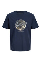 Jack & Jones Camiseta manga corta de jersey azul