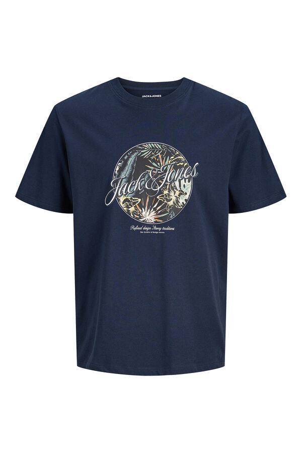 Jack & Jones Camiseta manga corta de jersey azul