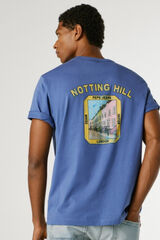 Pepe Jeans Camisa manga corta en punto azul