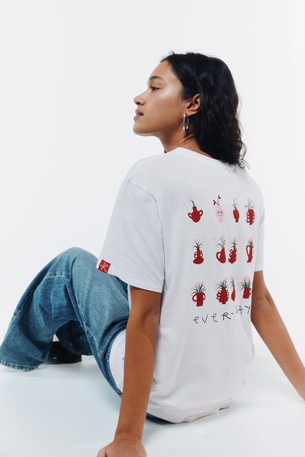 Springfield T-shirt para o dia a dia branco