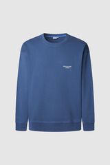 Pepe Jeans Sweatshirt com gola redonda e ajuste relaxado azul