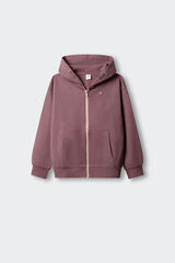 Springfield Kids Sweatshirt b&aacute;sica aberta menina rosa