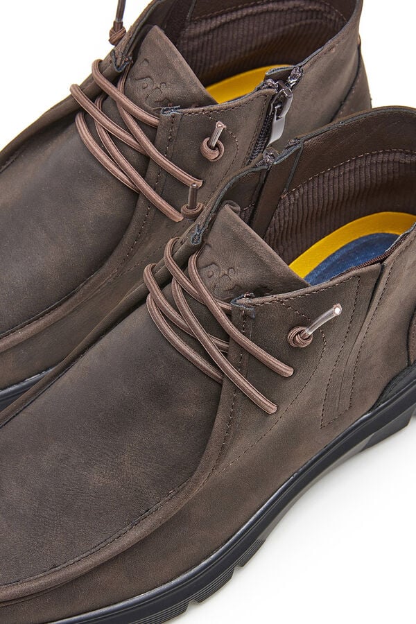 Lois Botas casual masculina Lois castanho