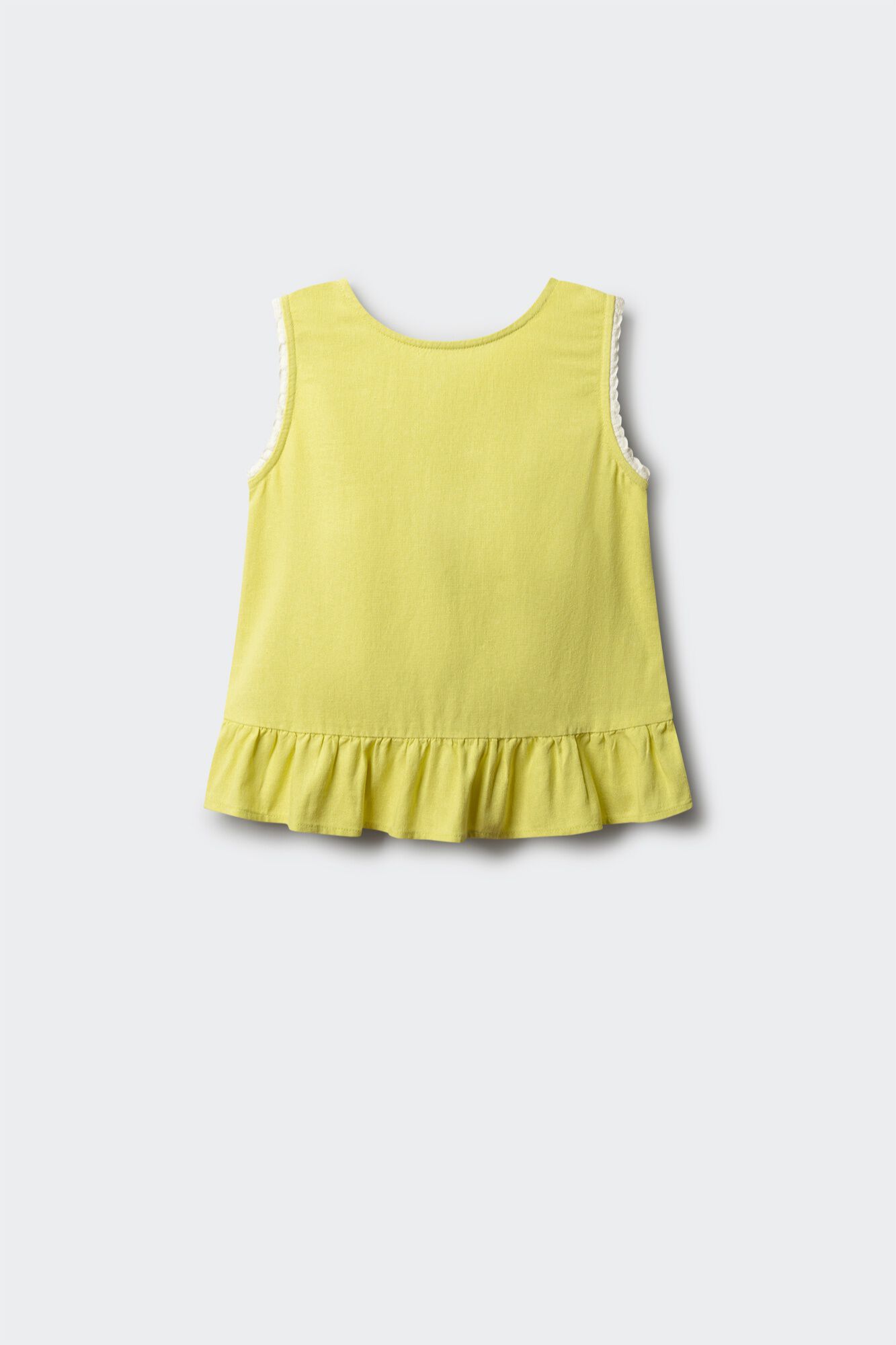 Springfield Kids Top de lino con lazos ni&ntilde;a