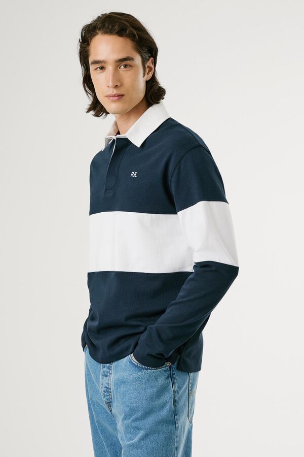 Pepe Jeans Polo de Rugby Regular Fit azul