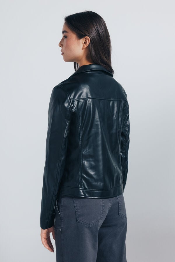 Springfield Blusão motard  preto