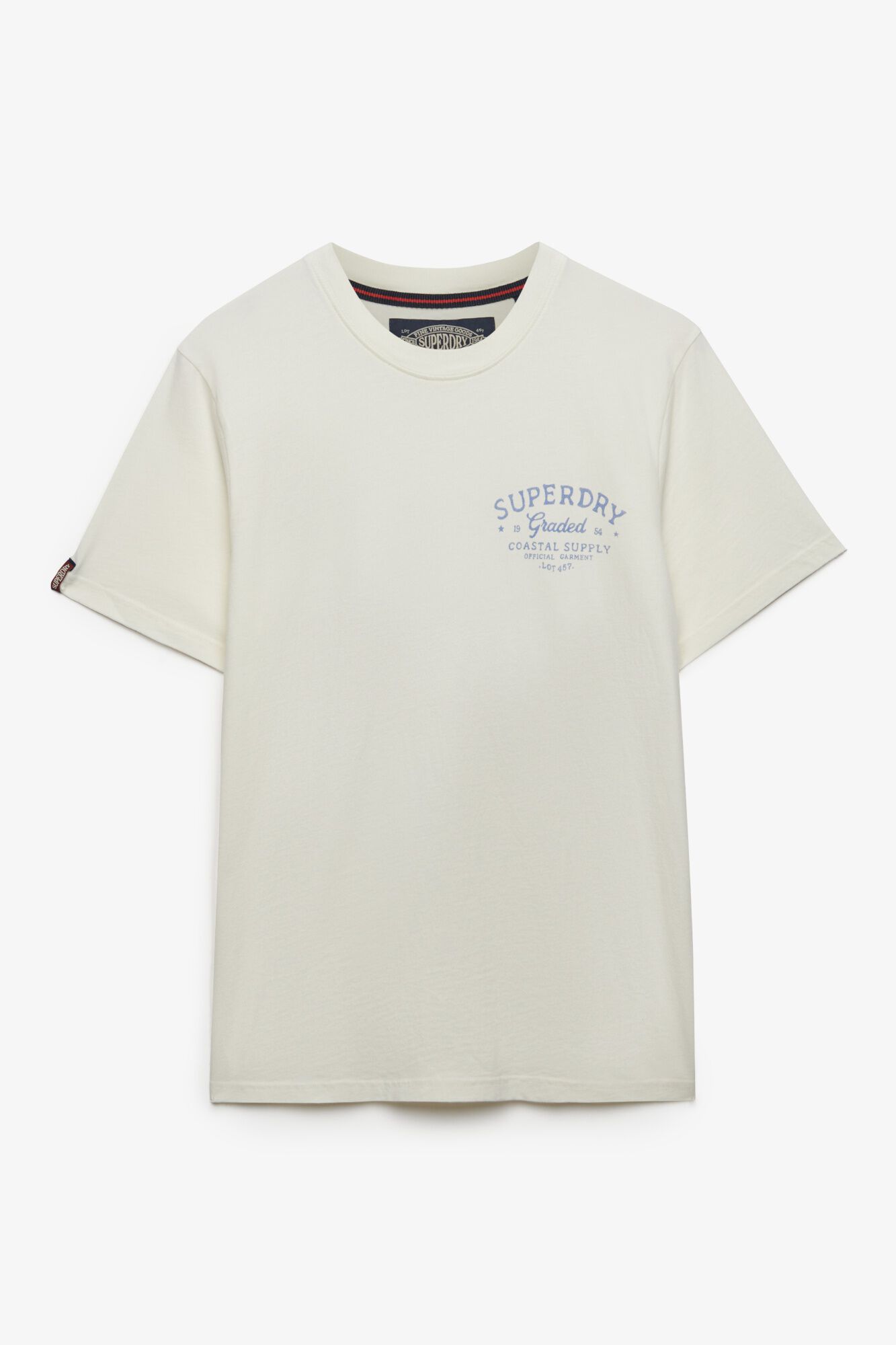 Superdry T-shirt de manga curta estampada
