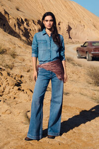 Springfield Jeans largos cintura alta