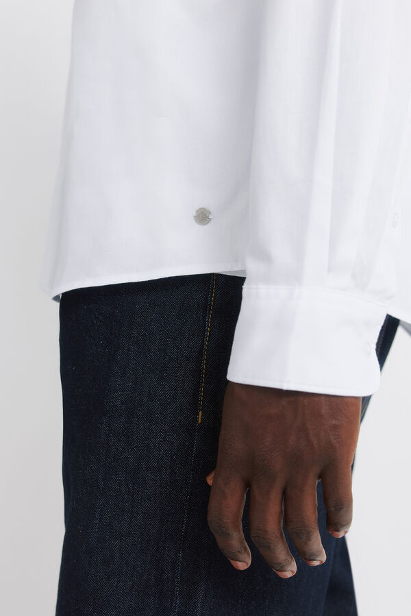 Springfield Camisa social com estrutura de f&aacute;cil cuidado branco