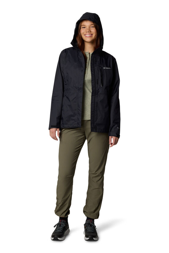 Chaqueta impermeable con capucha