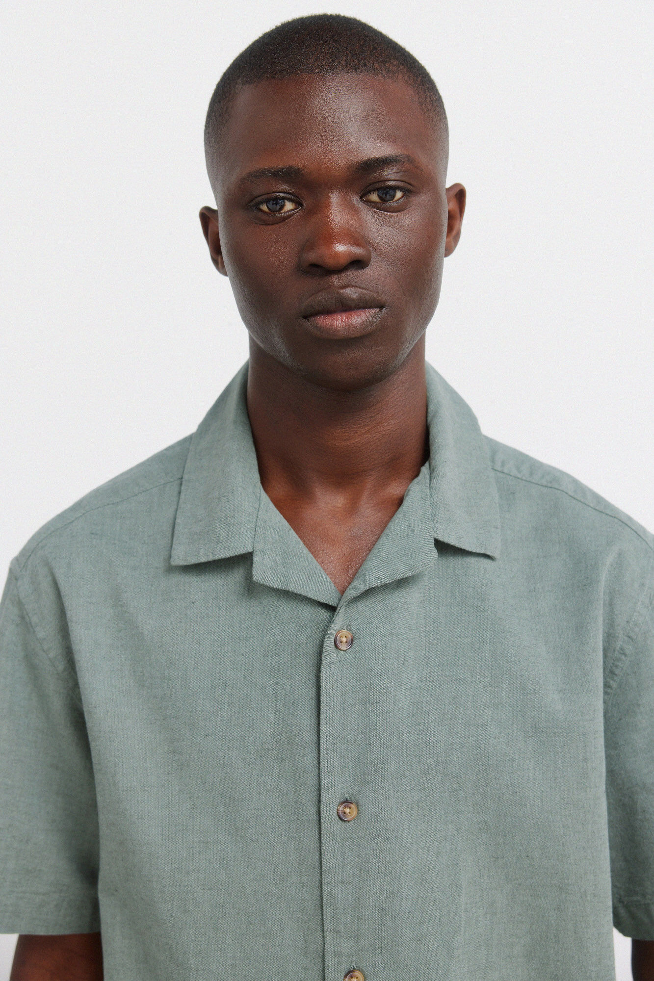 Springfield Linen bowling short sleeve shirt