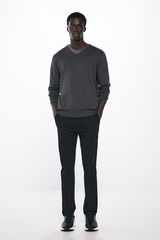 Springfield Calças calças chino justas preto