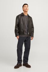 Jack & Jones Jeans loose cinco bolsos preto