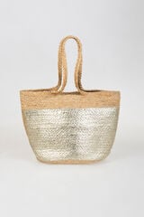 System Action Bolsa de juta estampado
