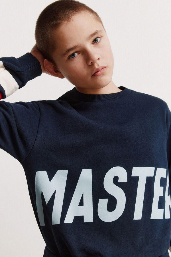 Springfield Kids Sweatshirt "Master" de crian&ccedil;a azul