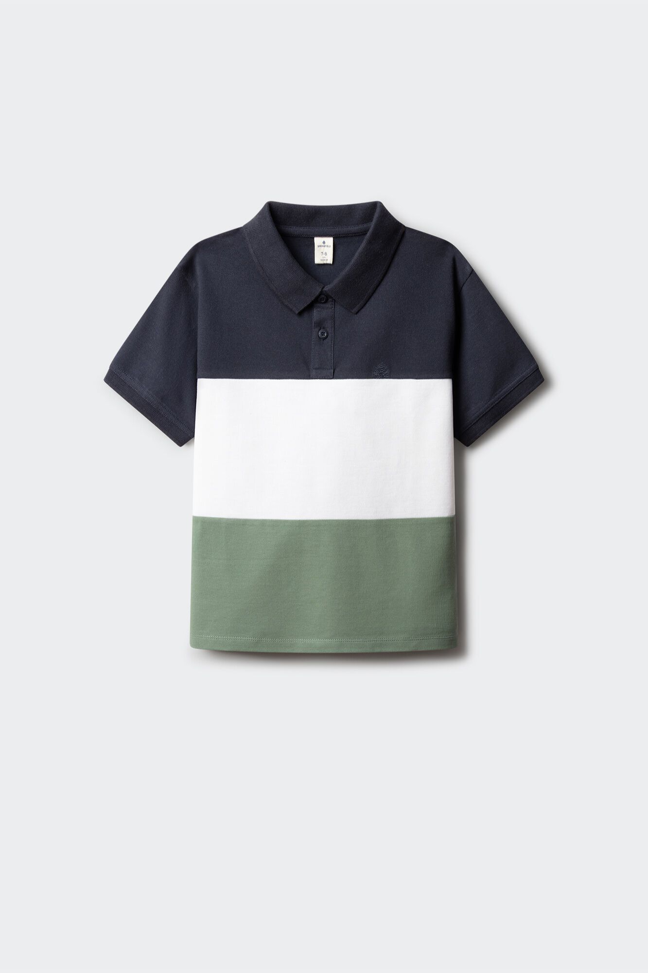 Springfield Kids Polo oxford cortado e cosido para menino