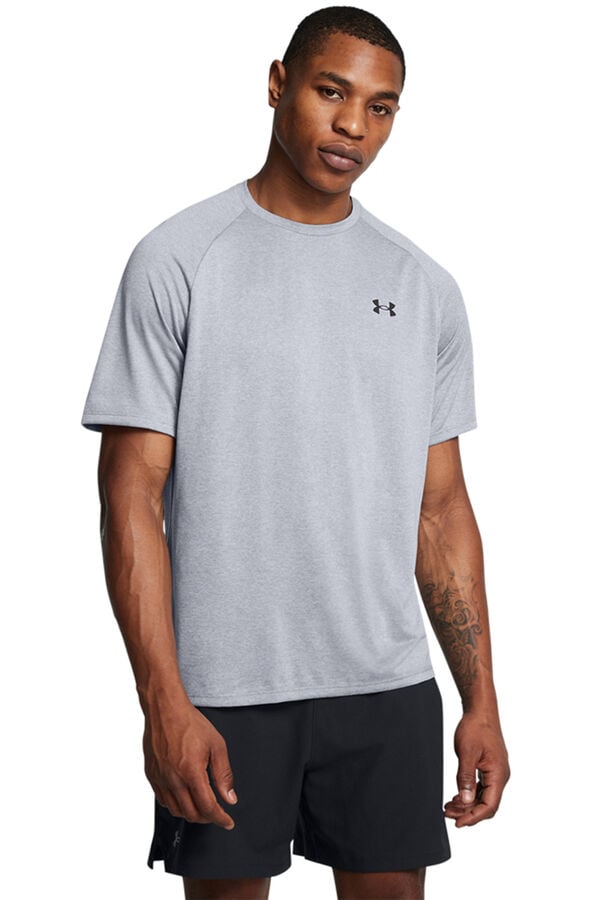 Under Armour T-shirt de manga curta de homem cinzento
