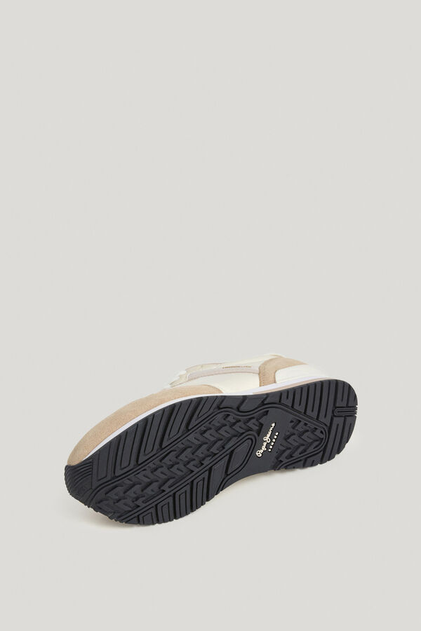 Pepe Jeans Sapatilhas estilo running bege
