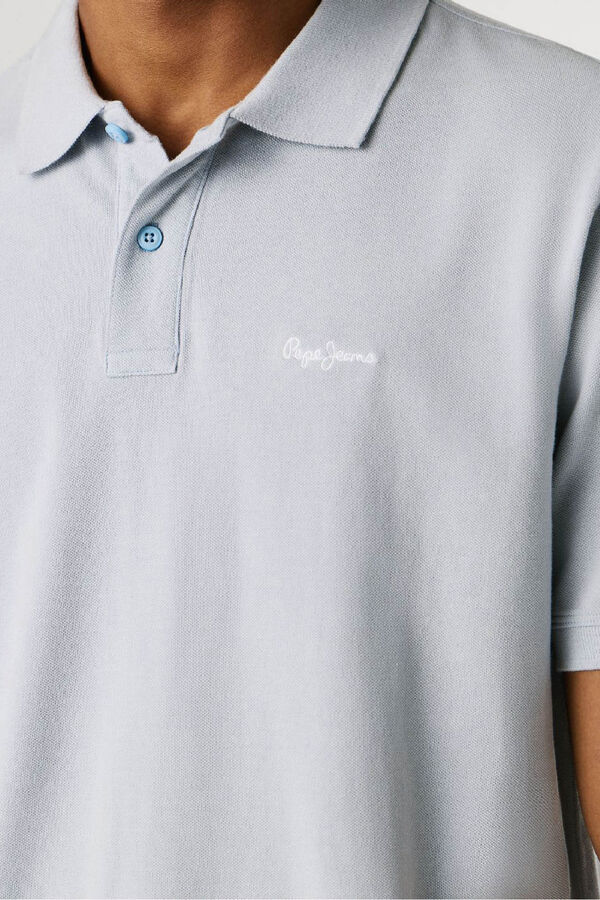 Pepe Jeans Polo manga curta cinzento