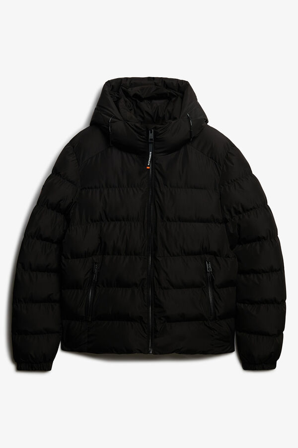 Superdry Casaco acolchoado preto