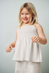 Springfield Kids Top tirantes crochet ni&ntilde;a marfil