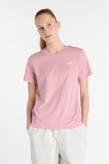 New Balance T-shirt de malha Sport Essentials rosa